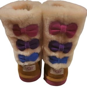 Little girl's tall UGG boots